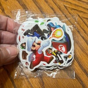 Mario brothers stickers